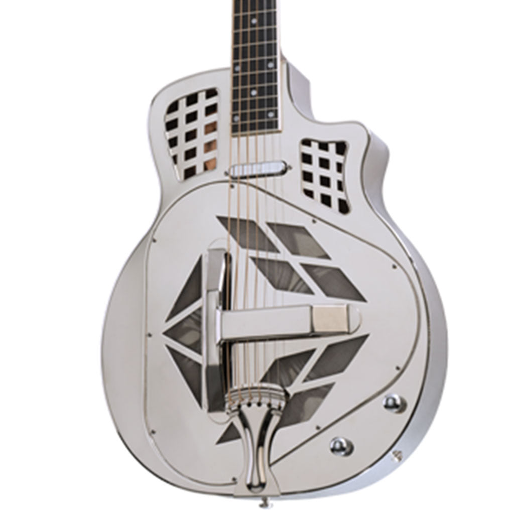 Bourbon Street - Bell Brass Cutaway Body with Polished Nickel Finish