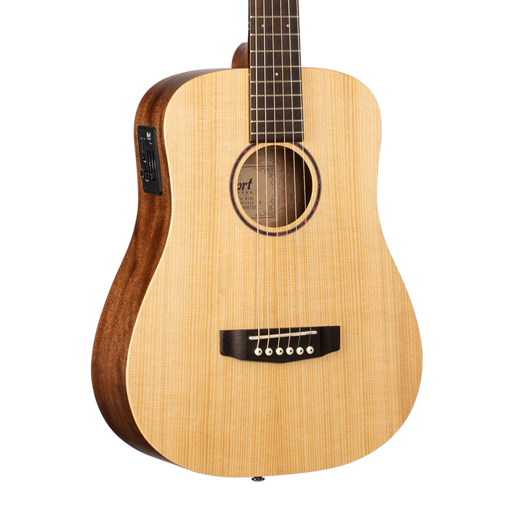 Cort Earth Mini E Adirondack Acoustic Guitar