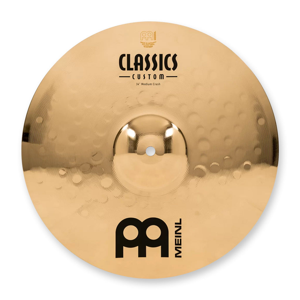 Meinl - Classics Custom - 14&quot; Medium Crash - Brilliant