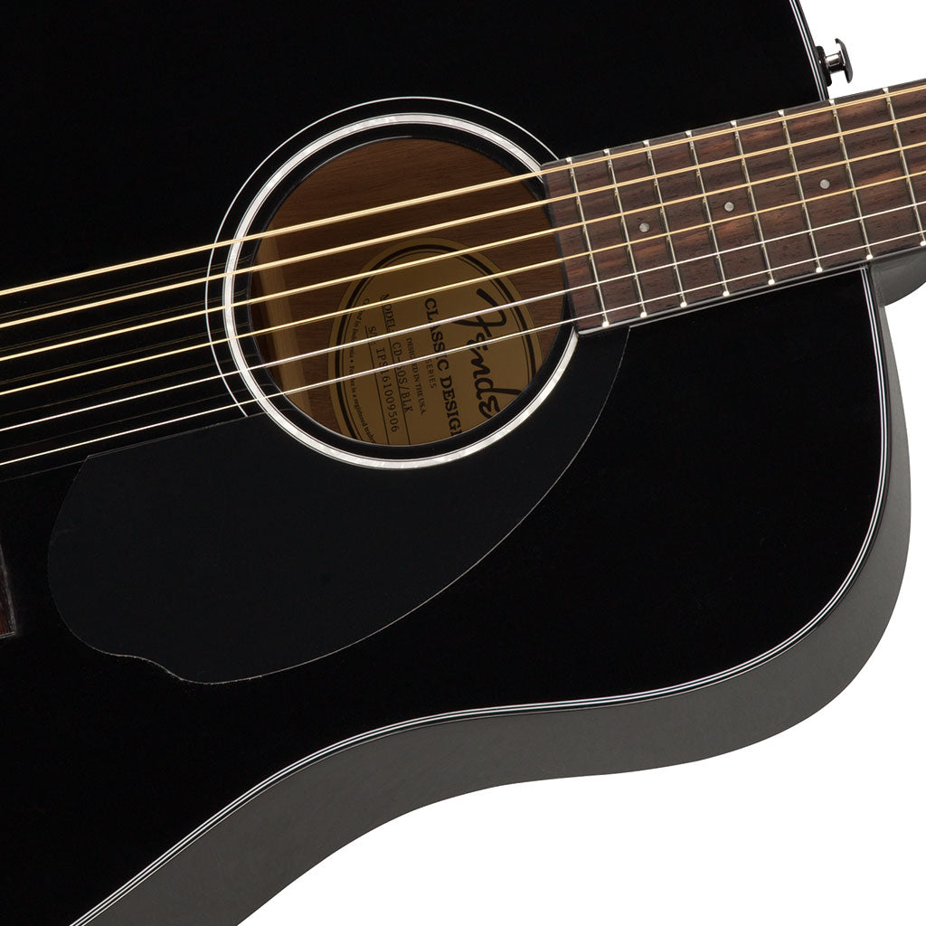 Fender CD-60S Dreadnought Black
