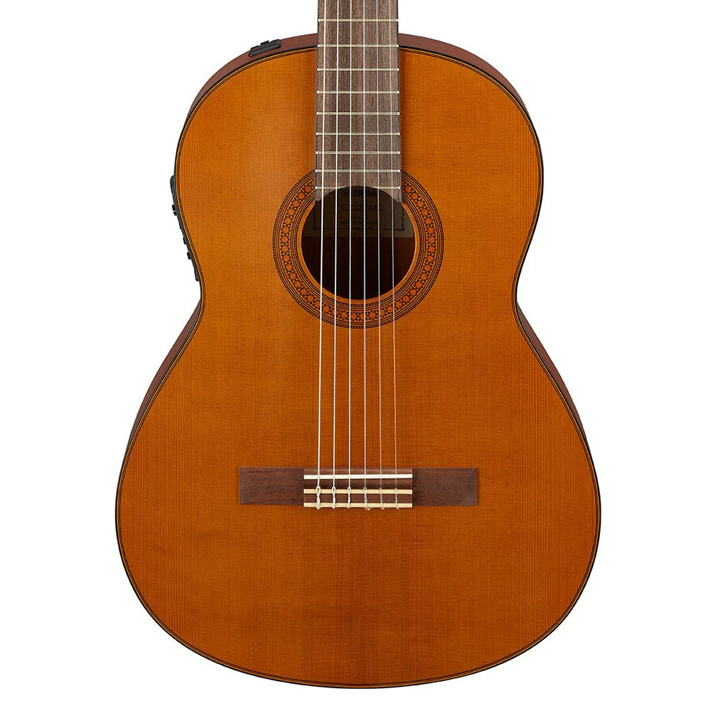 Yamaha CGX122MC Acoustic Electric Classic Guitar Cedar Top