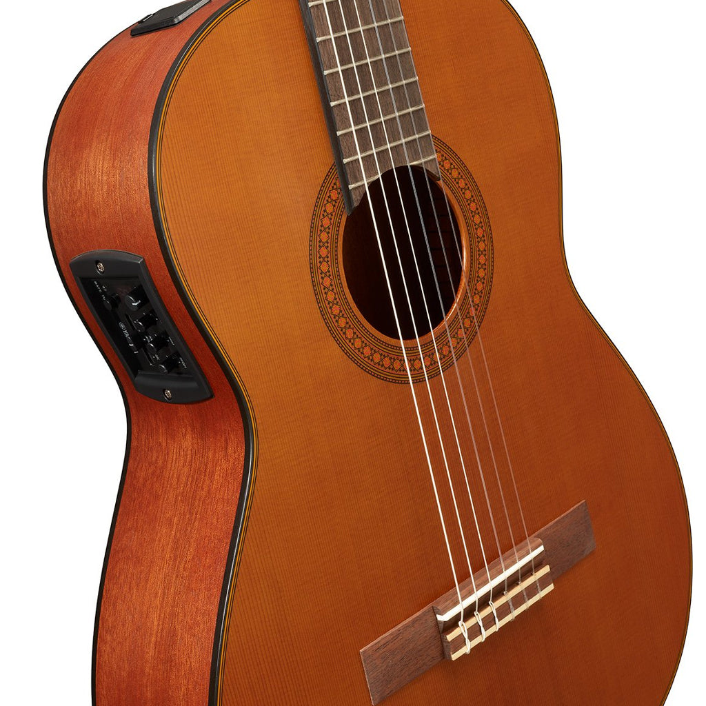 Yamaha CGX122MC Acoustic Electric Classic Guitar Cedar Top