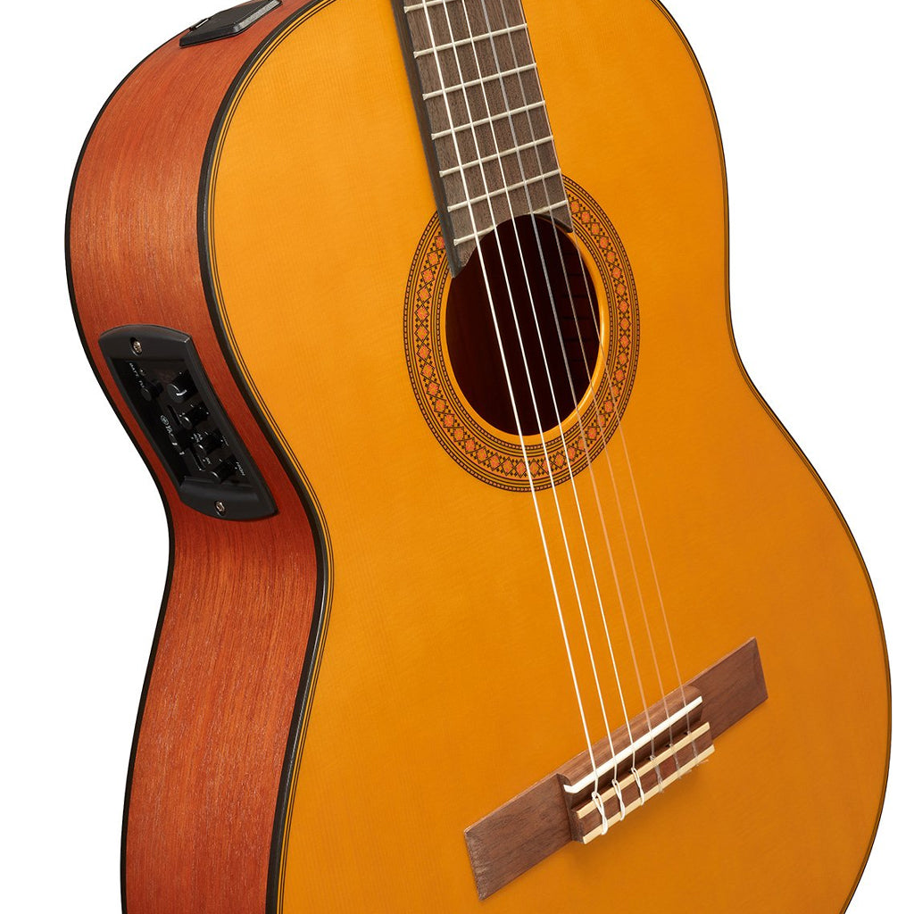 Yamaha CGX122MS Acoustic Electric Classical Guitar Spruce Top
