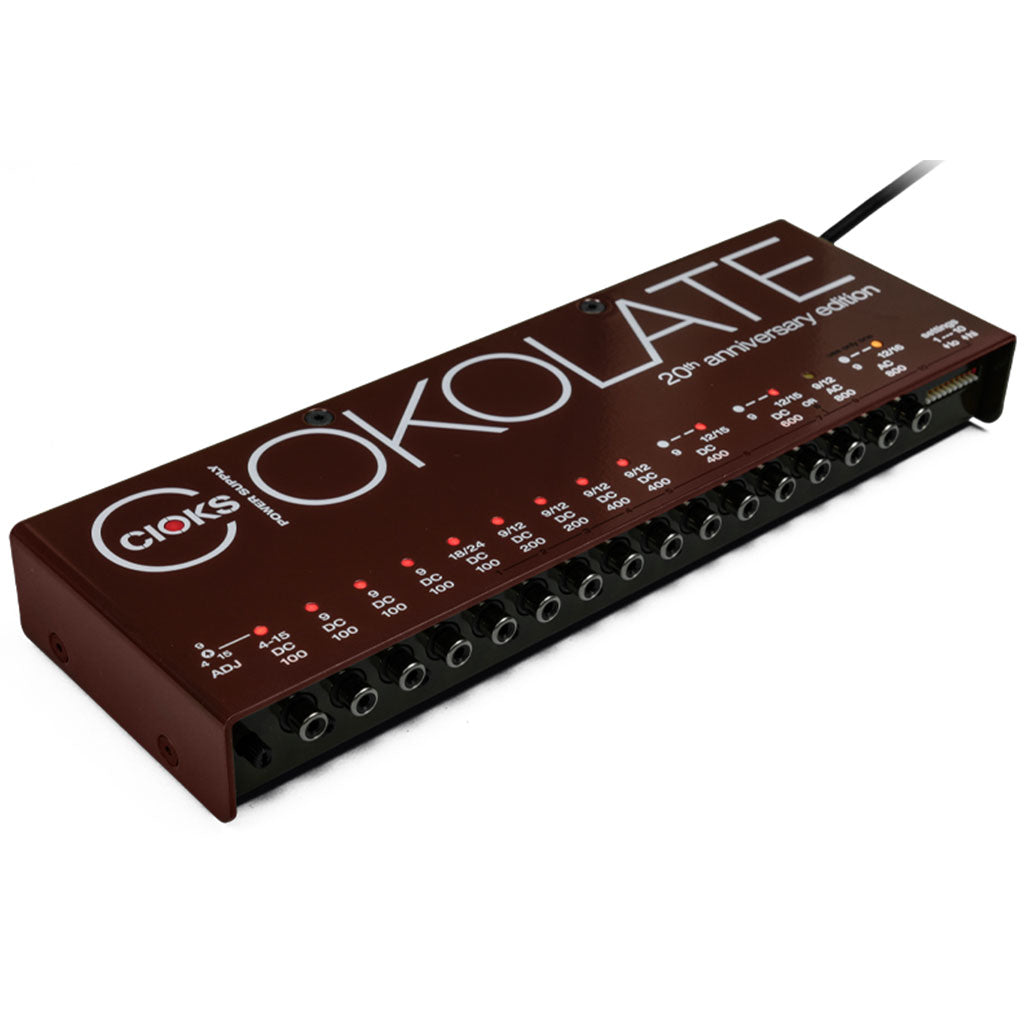 Cioks Ciokolate - 16 Outlets in 13 Isolated Sections DC and AC