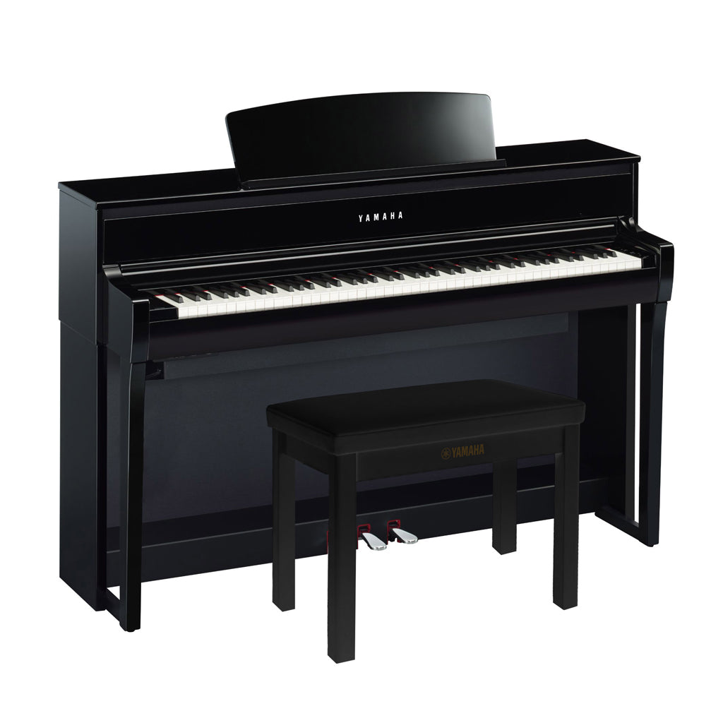 Yamaha Clavinova 775 Digital Piano with Bench Polished Ebony