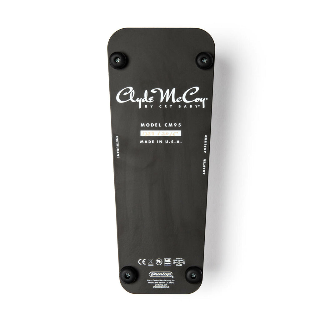 Dunlop CM95 Clyde Mccoy Cry Baby Wah
