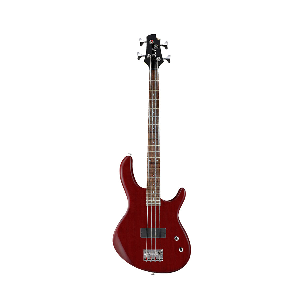 Cort Action Junior OPW 3/4 Open Pore Bass - Black Cherry