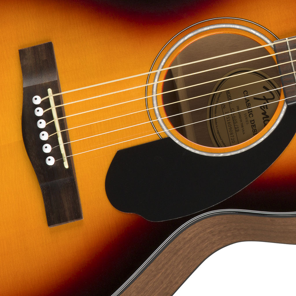 Fender CP-60S Parlor Sunburst