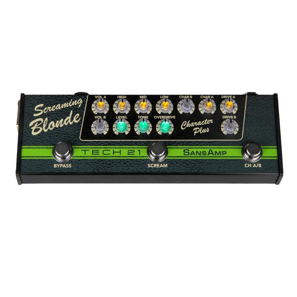 Tech 21 Character Plus Series Screaming Blonde Pedal