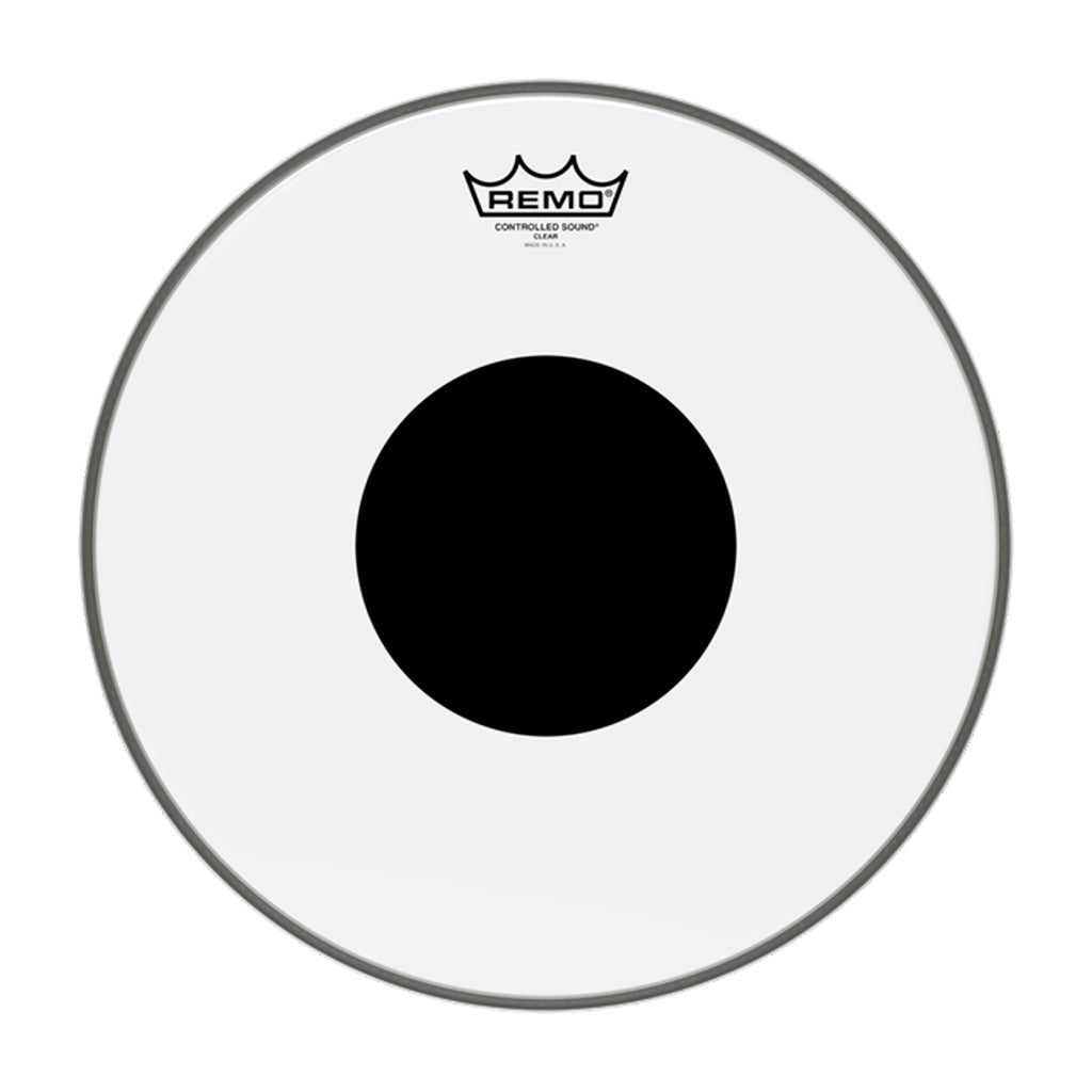 Remo - 10" Control Sound - Clear Black Dot