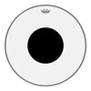 Remo - 20" Control Sound Clear Black Dot - Bass Drum