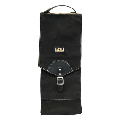Tackle Compact Waxed Canvas Stick Bag - Black-Sky Music