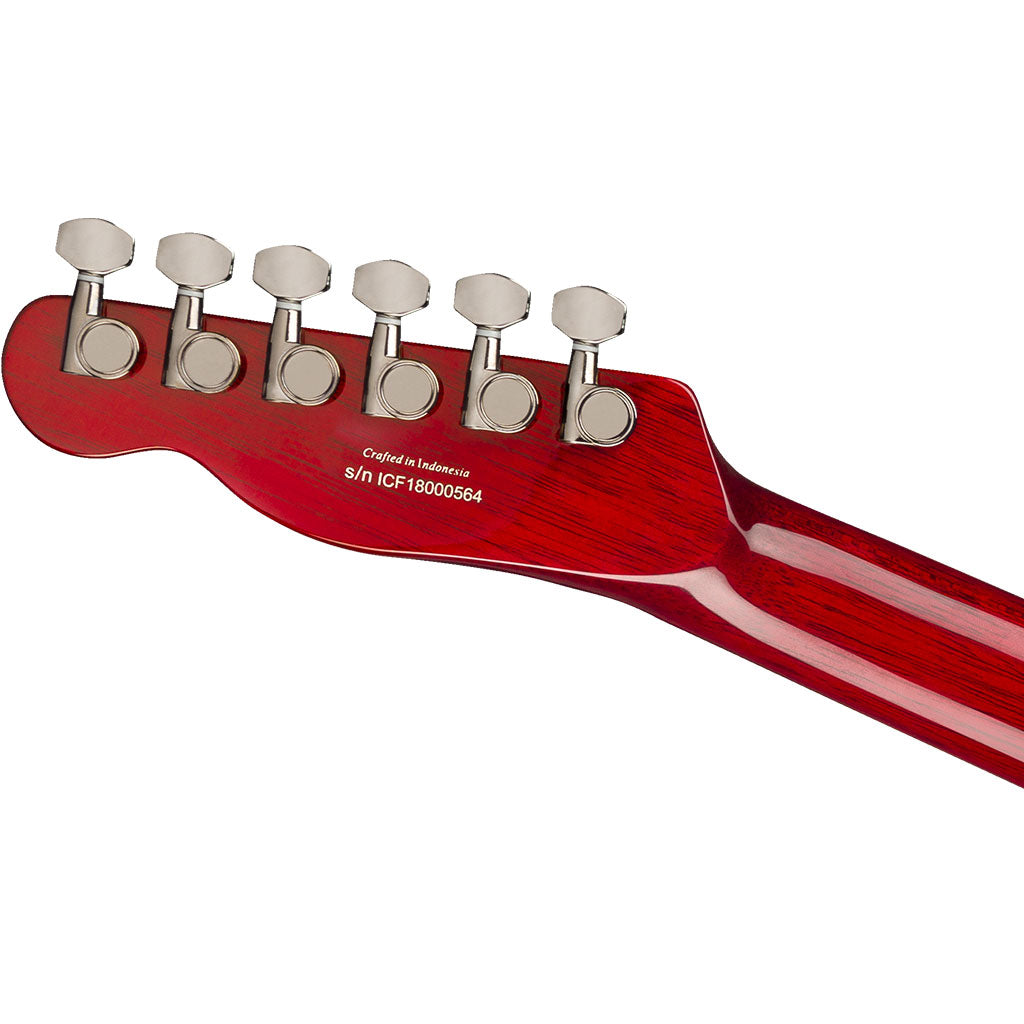 Fender Special Edition Custom Telecaster HH - Flame Maple Crimson Red Transparent