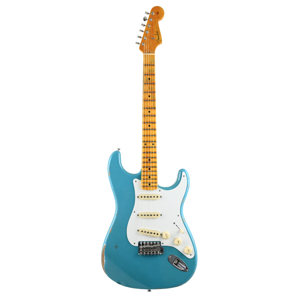 Fender Custom Shop - 2020 56 Stratocaster - Faded Taos Turquoise Relic