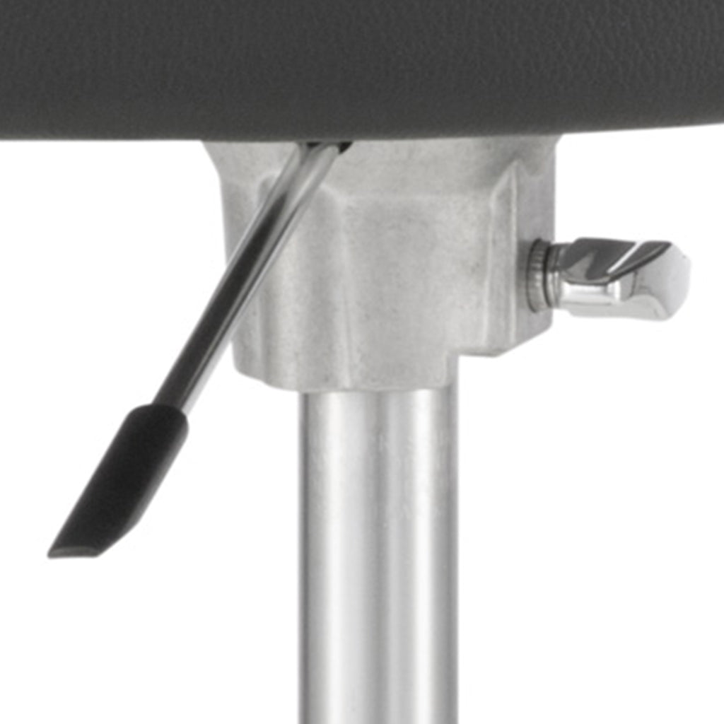 Pearl - 15" Round Gas Lift Throne - with Trilateral Multi-Core Foam Cushion & Aluminium Struts