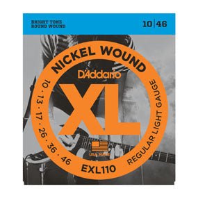 D'Addario EXL110 Regular Light 10-46-Sky Music
