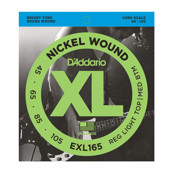D'Addario EXL165 Nickel Wound 45-105