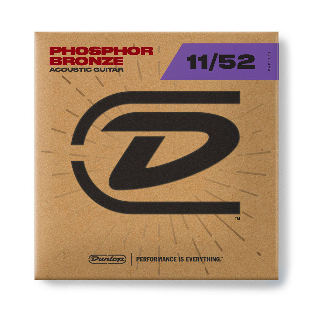 Dunlop 11-52 Phosphor Bronze - Acoustic Guitar Strings