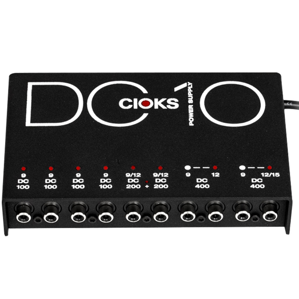 Cioks DC10 - 10 Outlets In 8 Isolated Sections, 9, 12 & 15V DC