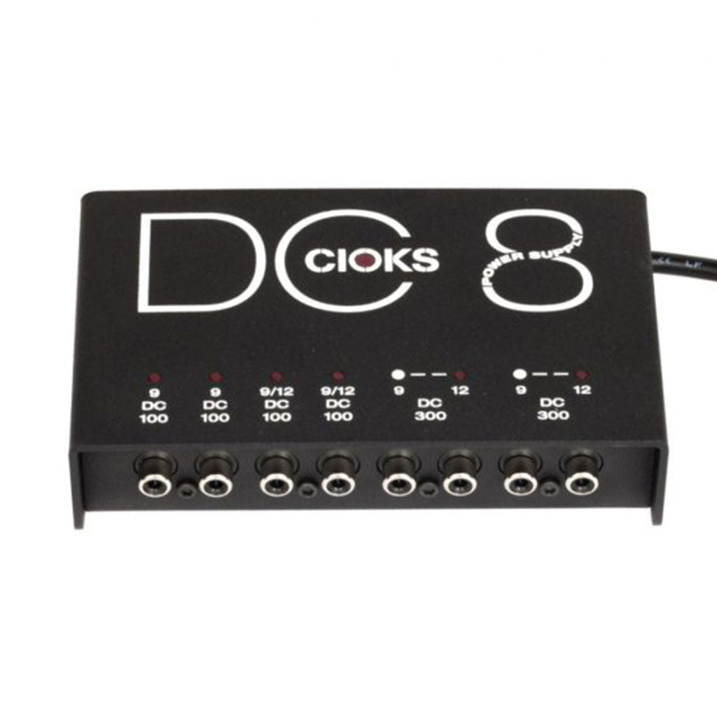 Cioks DC8 - 8 Outlets In 6 Isolated Sections, 9 & 12V DC