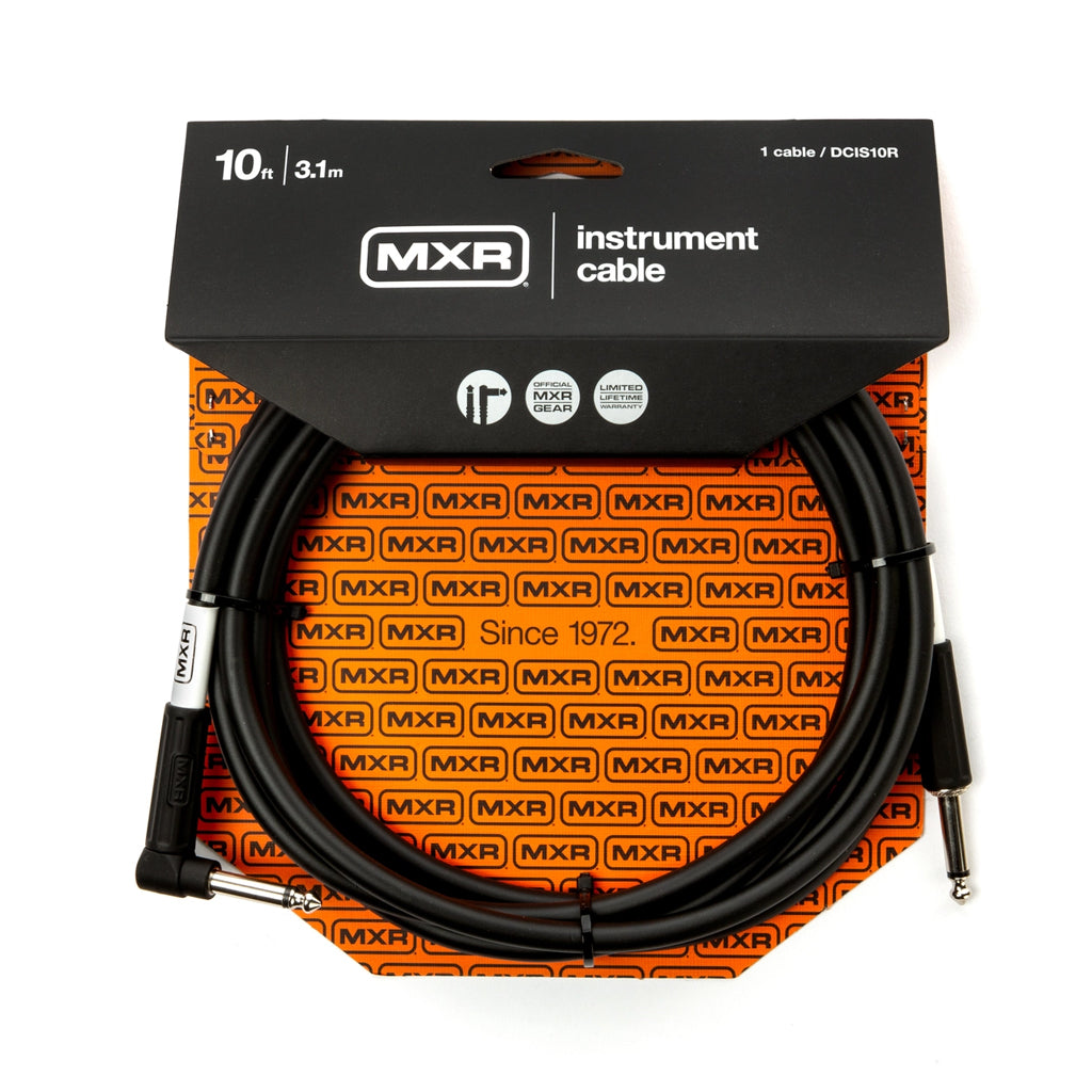 MXR 10ft Instrument Cable Right Angle