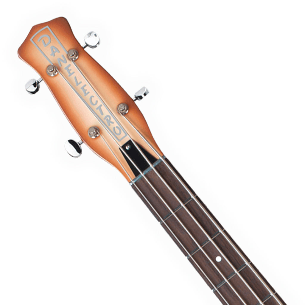Danelectro 58 Longhorn Bass Copper Burst Left Handed