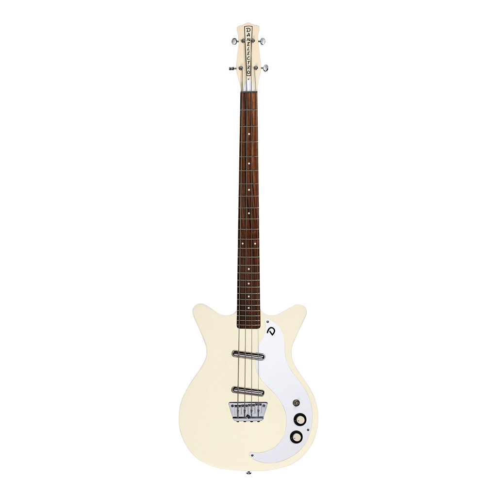 Danelectro '59 Short Scale Bass Guitar - Vintage Cream