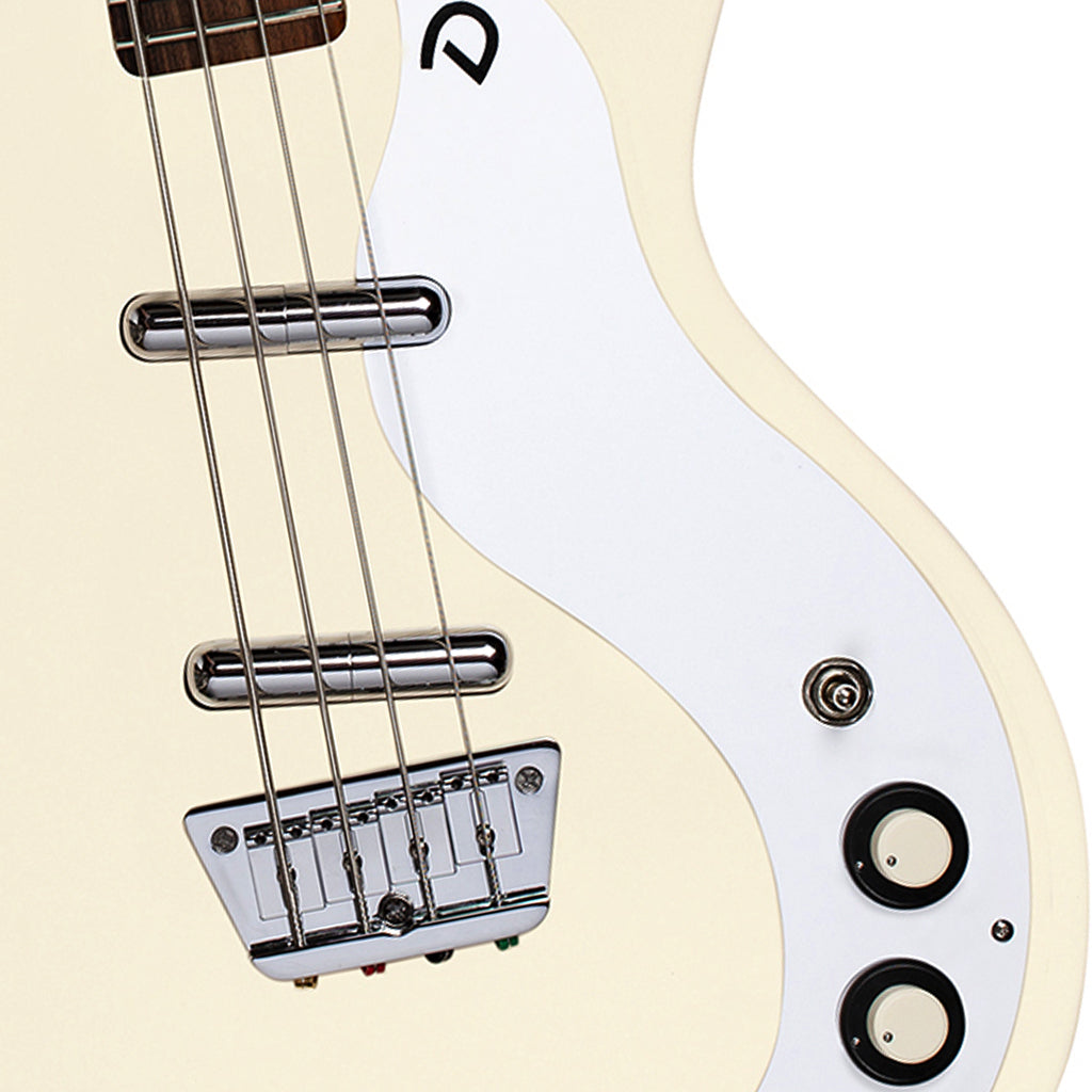 Danelectro 59 Short Scale Bass Vintage Cream