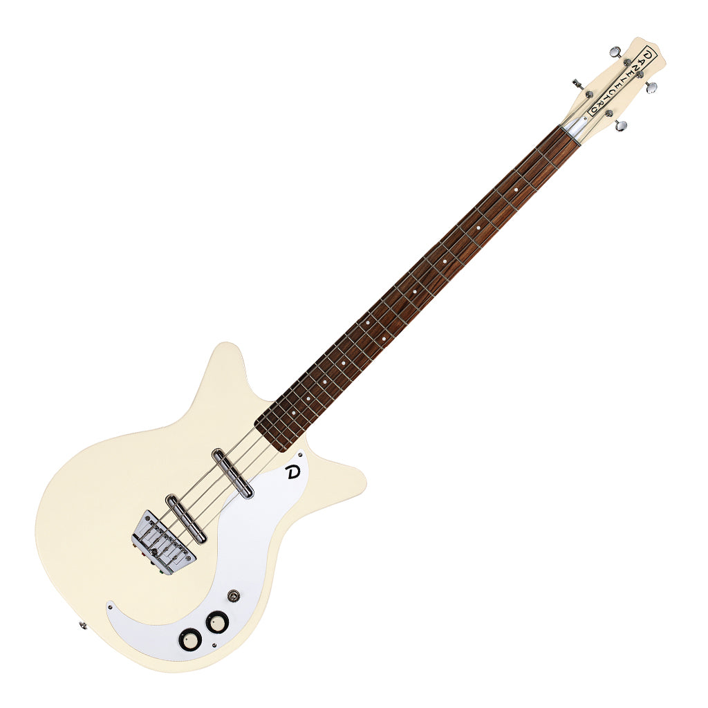 Danelectro '59 Short Scale Bass Guitar - Vintage Cream