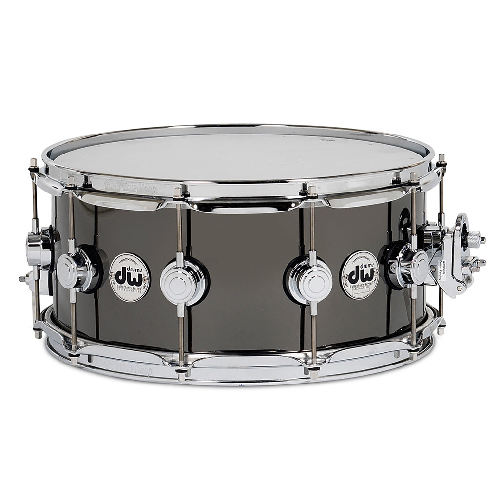 DW - Collector's Series® 14"x6.5" - Satin Black Nickel over Brass with Chrome Hardware