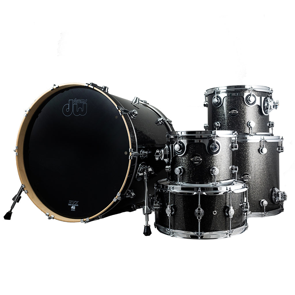 DW - Performance Series™ - 5-Piece Shell Pack, Pewter Sparkle