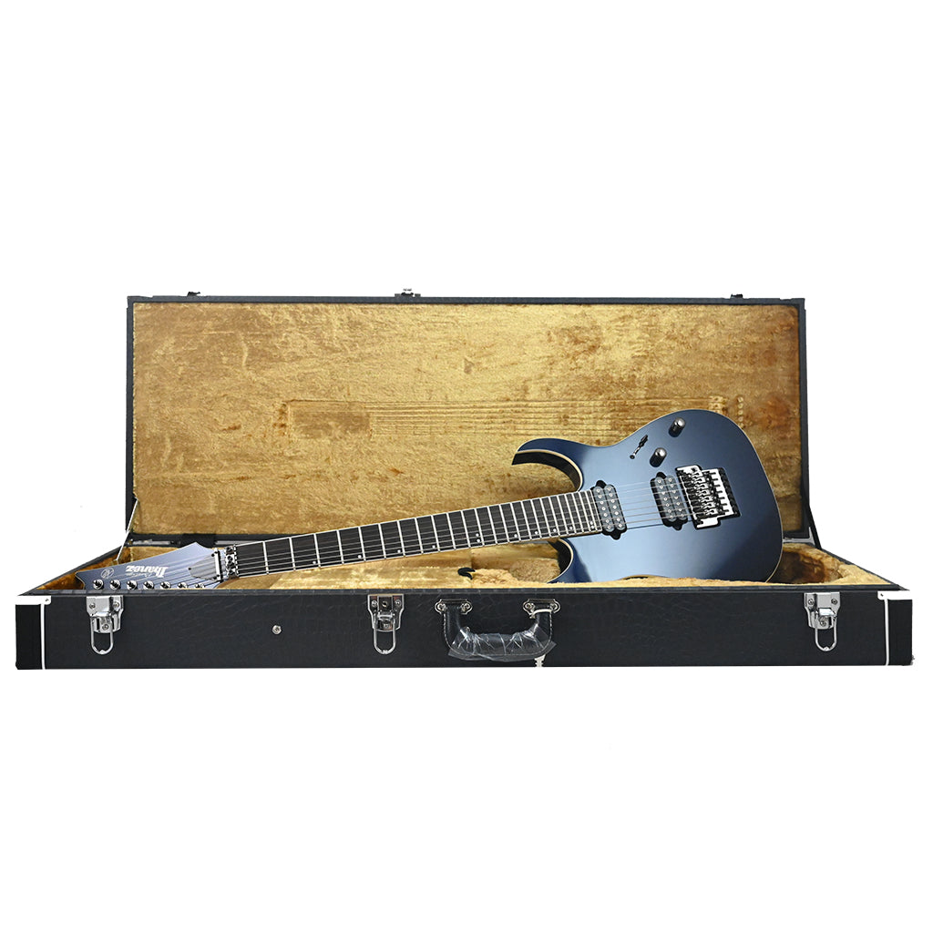 Ibanez RG2027XL Prestige 7 String - Dark Tide Blue-Sky Music