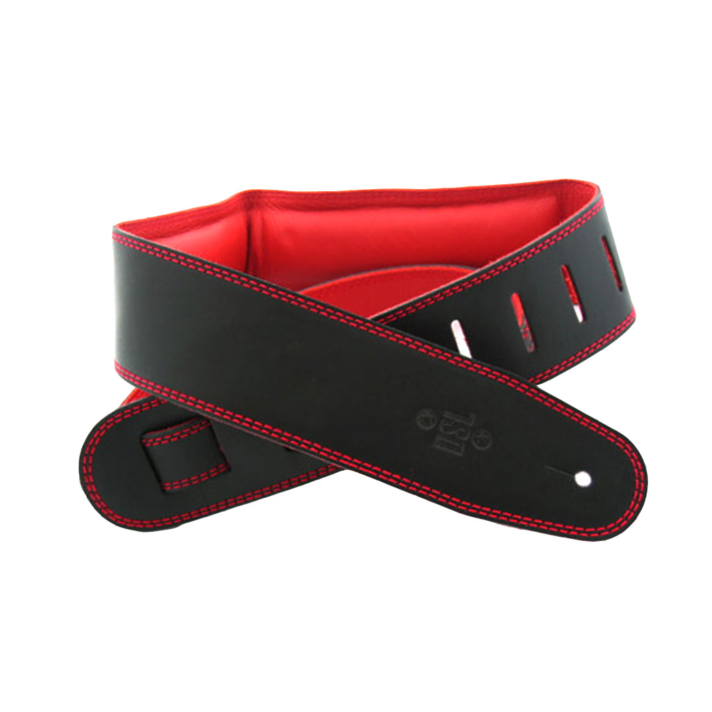 DSL GEG25-15-6 Strap 2.5&quot; Padded Garment Black and Red
