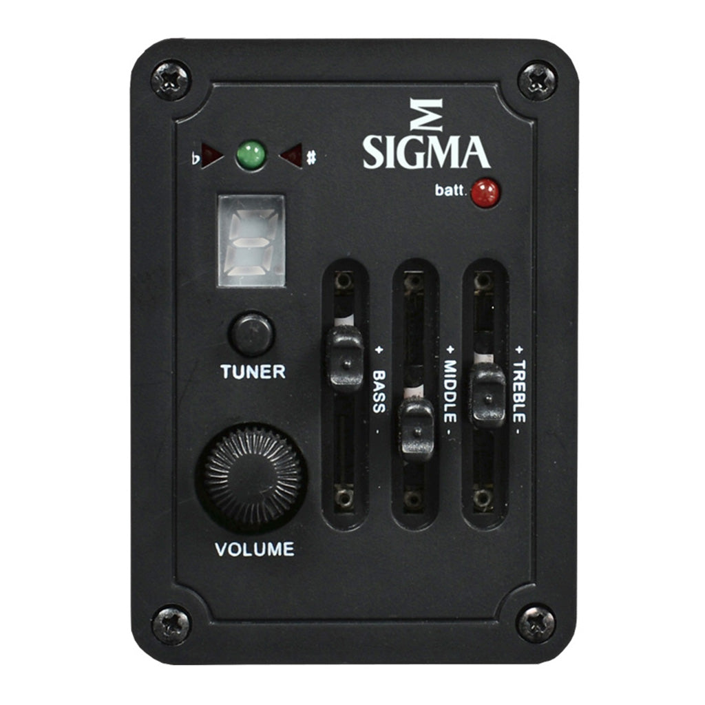 Sigma DTCE Dreadnought with Cutaway and Electronics