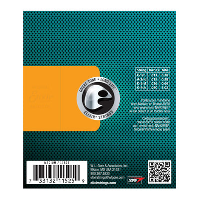 Elixir Nanoweb Mandolin 80/20 10-34