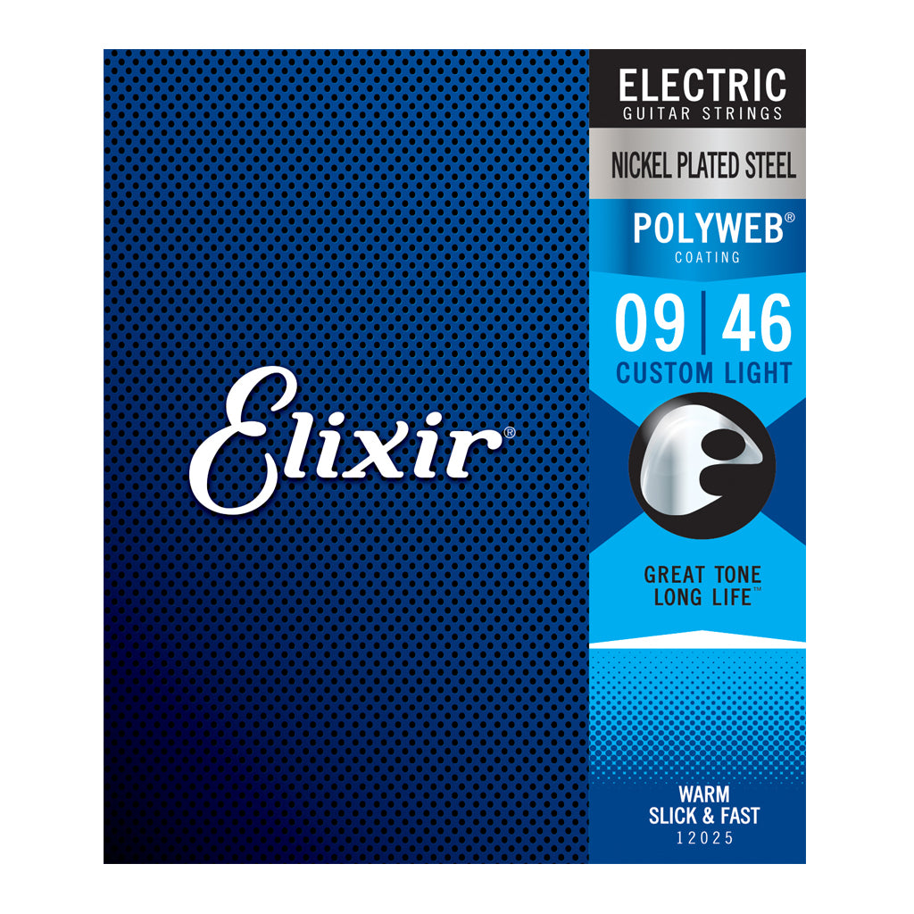 Elixir 12000 Polyweb Electric Custom Light 9 46
