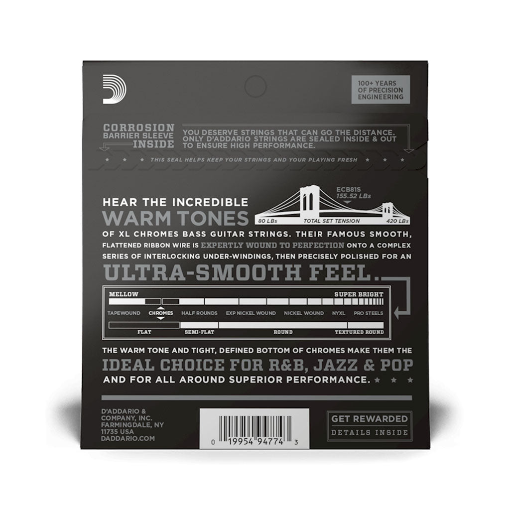 D'Addario - ECB81S 45-100 - Short Scale