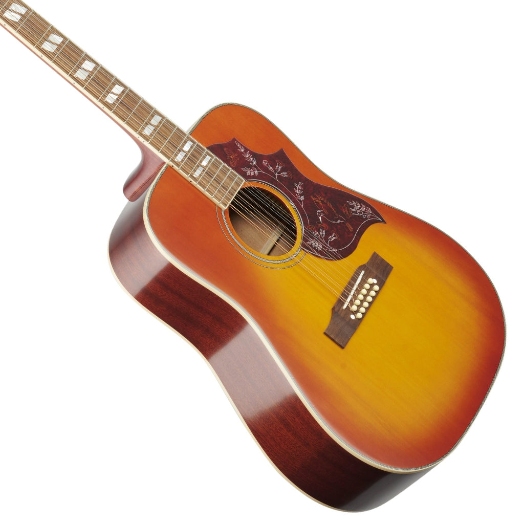Epiphone Hummingbird 12 String Acoustic Guitar - Cherry Sunburst