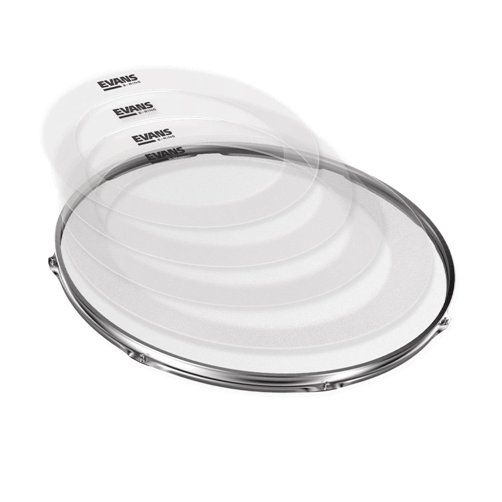 Evans - E-Ring - 10" 12" 14" 16" Rock Pack