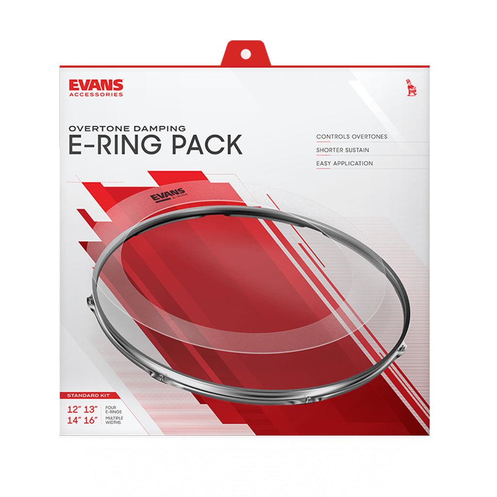 Evans E-Ring - 12" - 13" - 14" -16" - Standard Pack