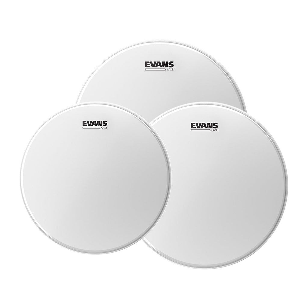 Evans UV2 Coated Rock Tom Pack - 10" 12" 16"