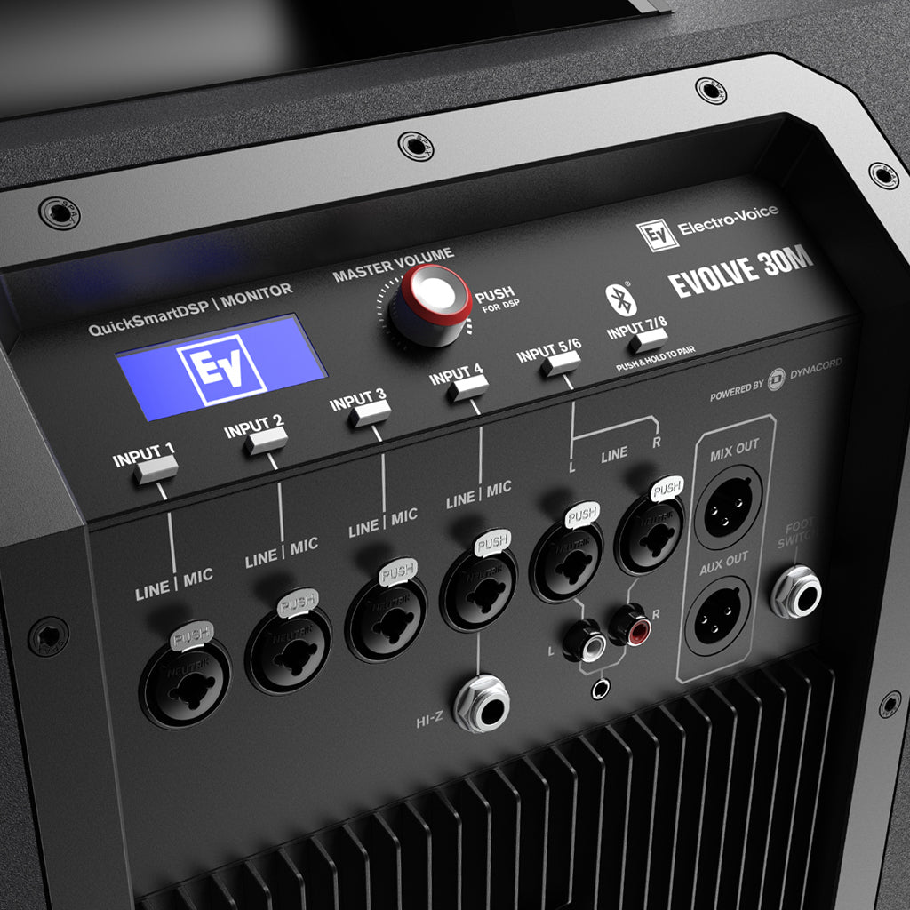 Electro Voice Evolve 30M Compact Column Loudspeaker System Black