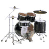Pearl Export 22" EXX Fusion Drum Kit Package with Zildjian Cymbals & Hardware - Jet Black-Sky Music