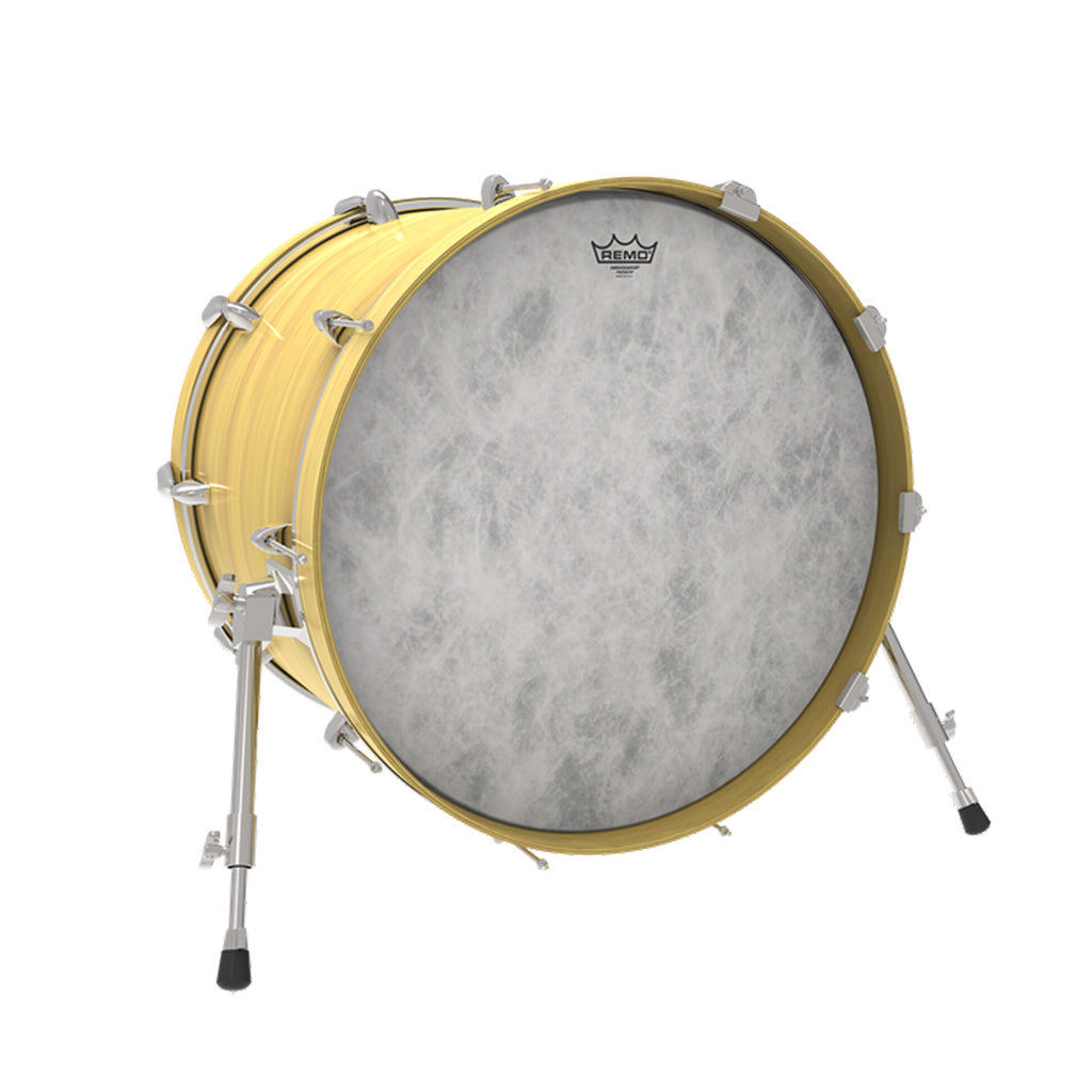 Remo - FA-1520-00 20" Fibreskyn 3 Ambassador - Bass Drum Head Skin