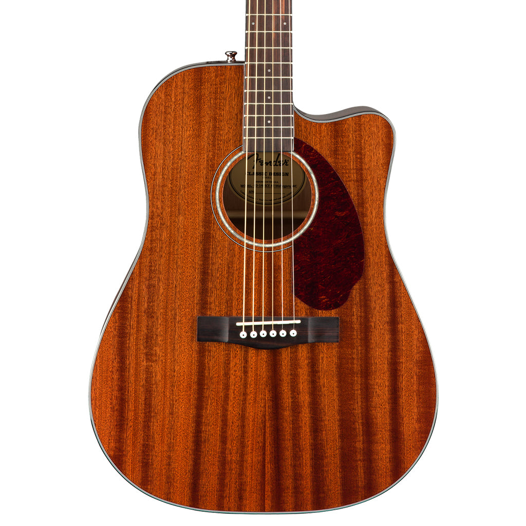 Fender CD 140SCE Dreadnought Mahogany w Case
