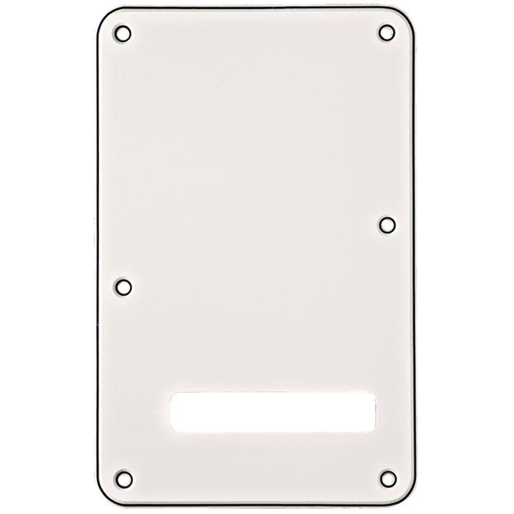 Fender Strat Backplate 3 ply White/Black/White