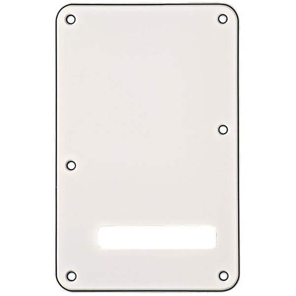 Fender Strat Backplate 3 ply White/Black/White - Sky Music
