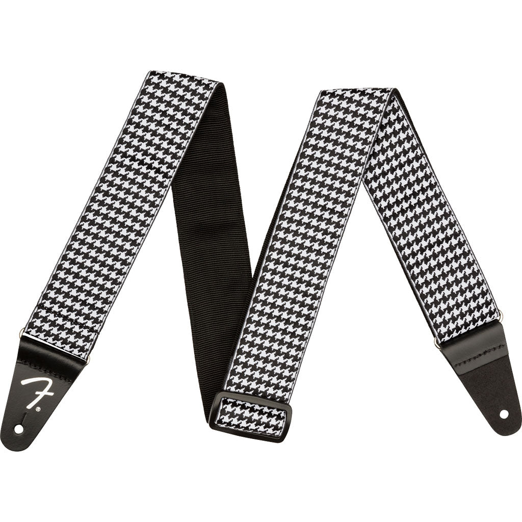 Fender Houndstooth Strap - White