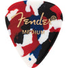 Fender 351 Shape Premium Celluloid Picks - Confetti - Medium (12)