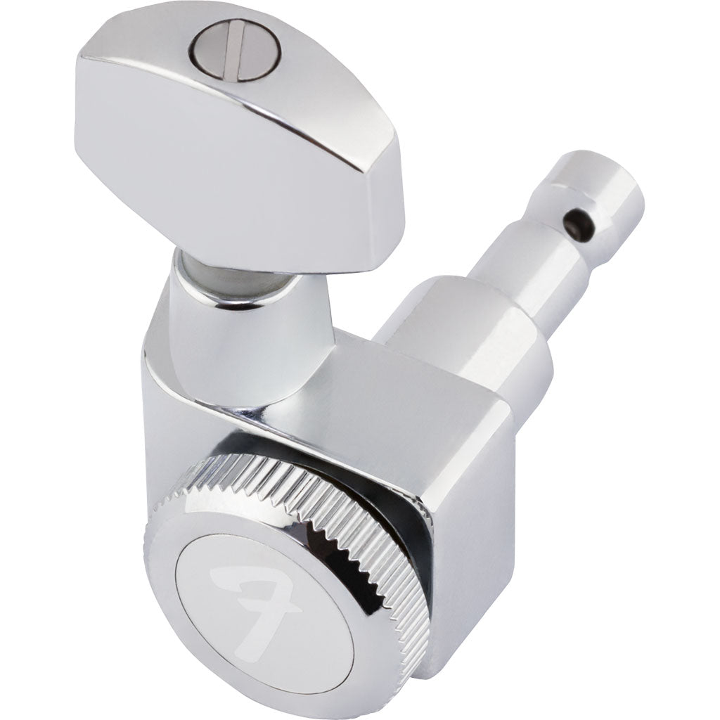 Fender Locking Stratocaster/Telecaster Staggered Tuning Machines - Polished Chrome - Set of 6